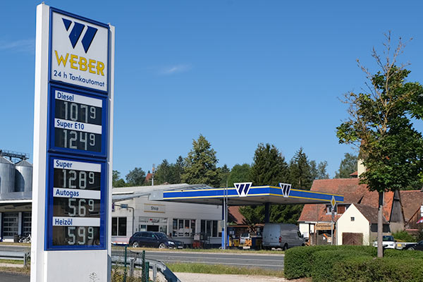 © Weber Tankstelle, Großhabersdorf